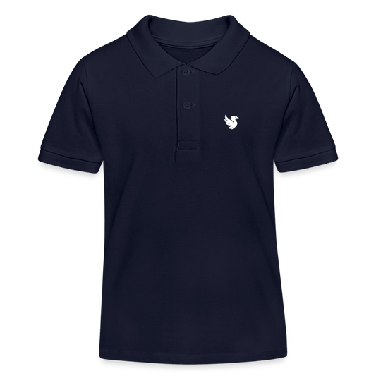 Riviera Polo Jr. (Ivory) - Navy
