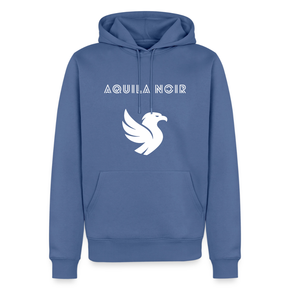 Valmont Hoodie (Ivory) - Taubenblau