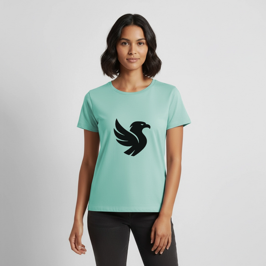 L’Aigle Statement Tee (Onyx) - Mint