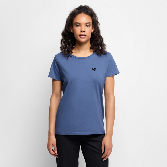 Élise Premium Tee (Onyx) - Taubenblau