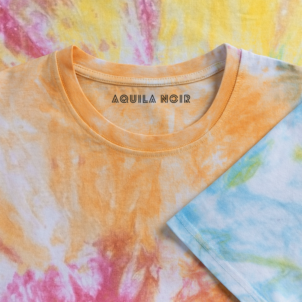 Aura Tie Dye - Regenbogen-Spirale