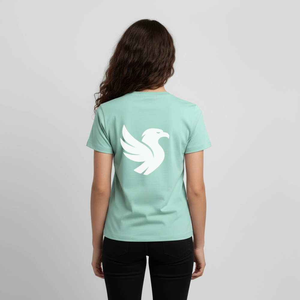 "Big Bird" Backprint Tee - Mint 