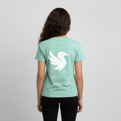 "Big Bird" Backprint Tee - Mint 