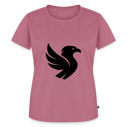 L’Aigle Statement Tee (Onyx) - Mauve