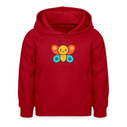 Butterfly Kids Hoodie - Rot