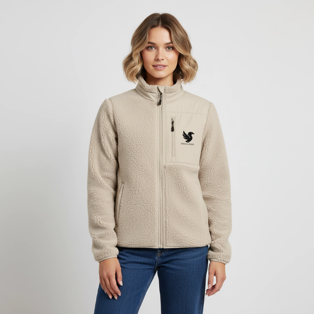 Ridge Fleece Jacket (Onyx) - Beige