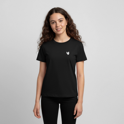"Essential" Tee (Ivory) - Schwarz