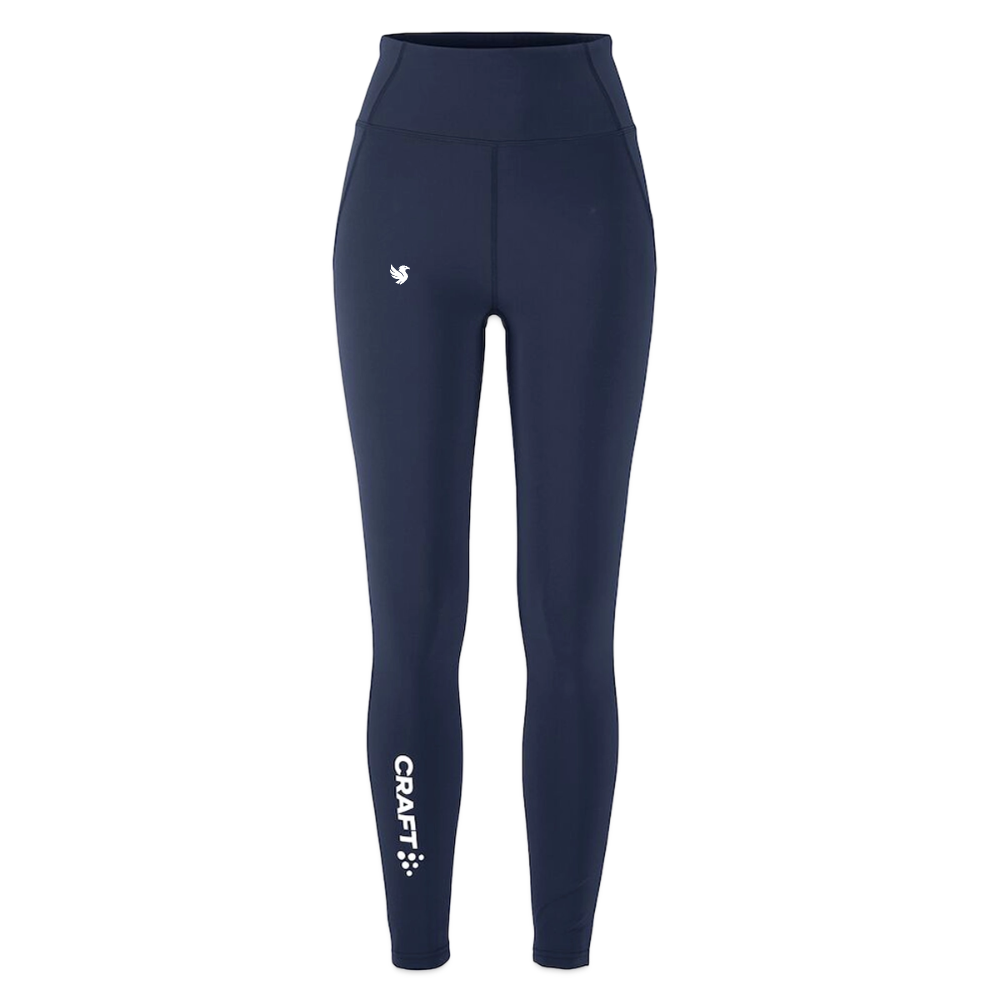 Velocity Tights (Ivory) - Dunkelnavy