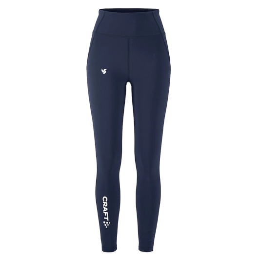 Velocity Tights (Ivory) - Dunkelnavy