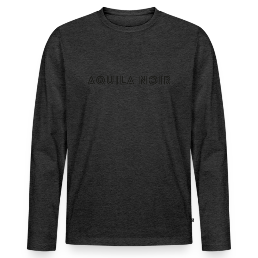 Foundation Longsleeve (Onyx) - Anthrazit meliert