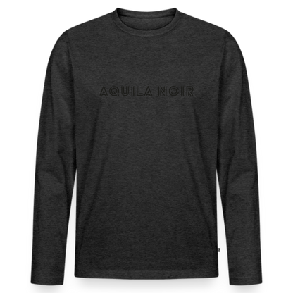 Foundation Longsleeve (Onyx) - Anthrazit meliert