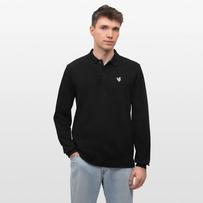 Riviera Piqué Polo (Ivory) - Schwarz