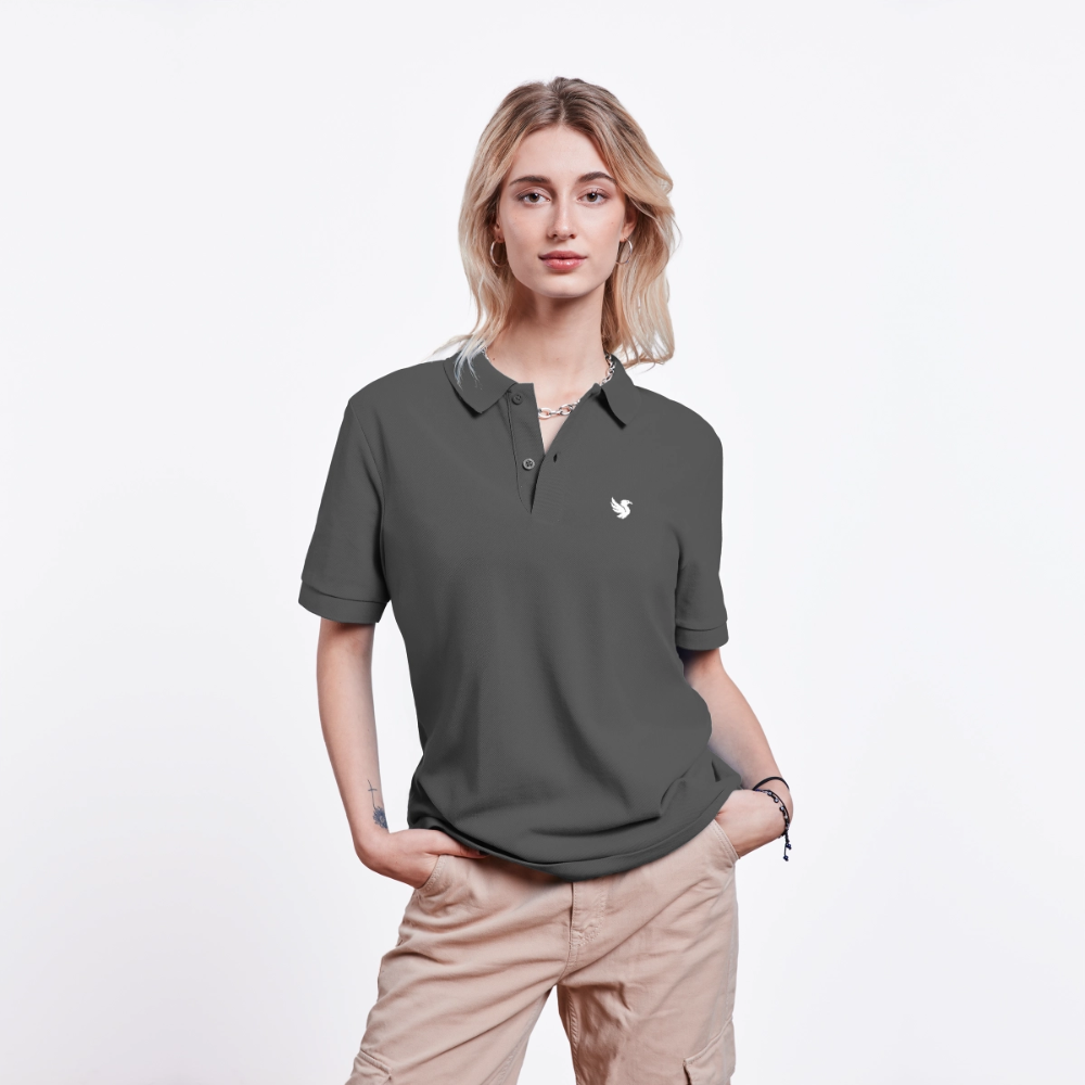 Omnia Piqué Polo (Ivory) - Anthrazit