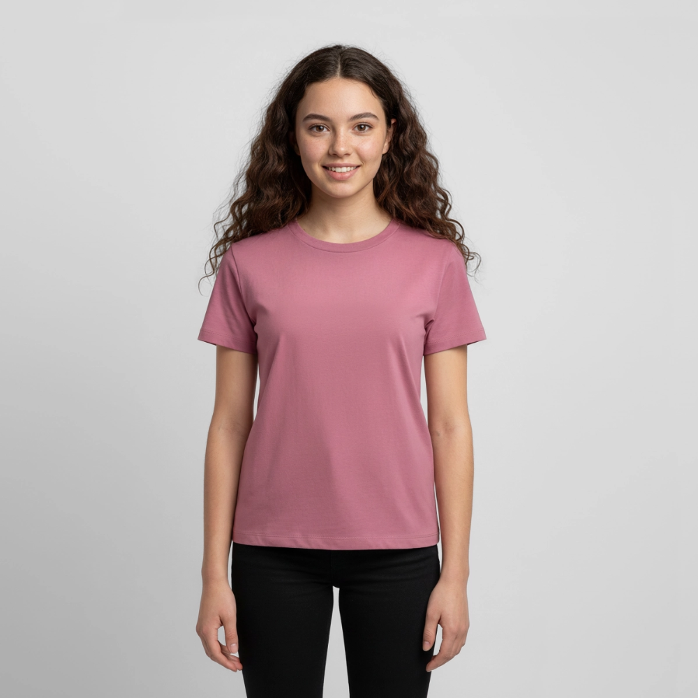 "Big Bird" Backprint Tee - Mauve