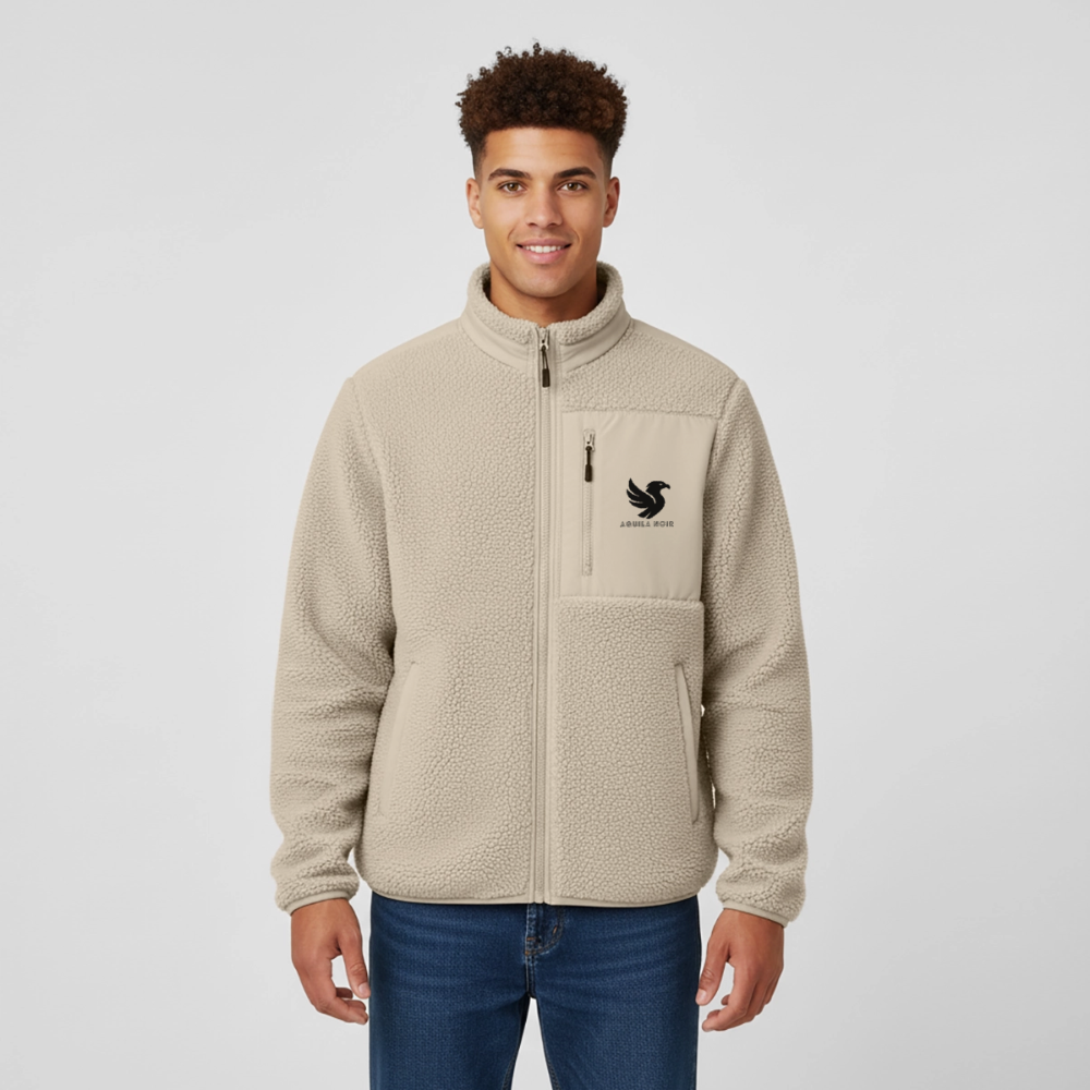 Ridge Fleece Jacket (Onyx) - Beige