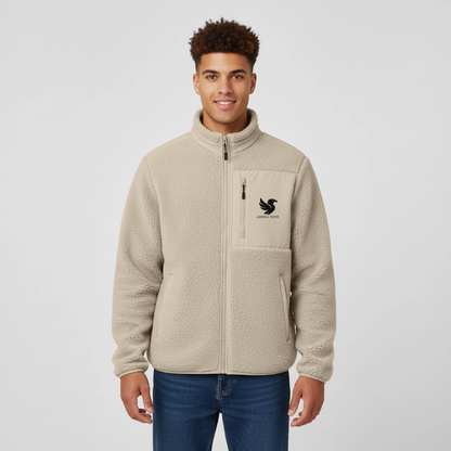 Ridge Fleece Jacket (Onyx) - Beige