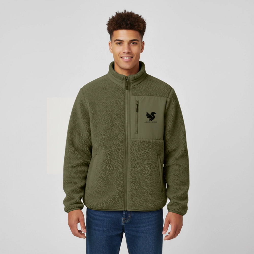 Ridge Fleece Jacket (Onyx) - Khaki