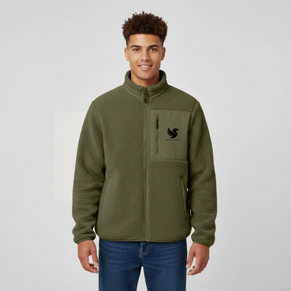 Ridge Fleece Jacket (Onyx) - Khaki