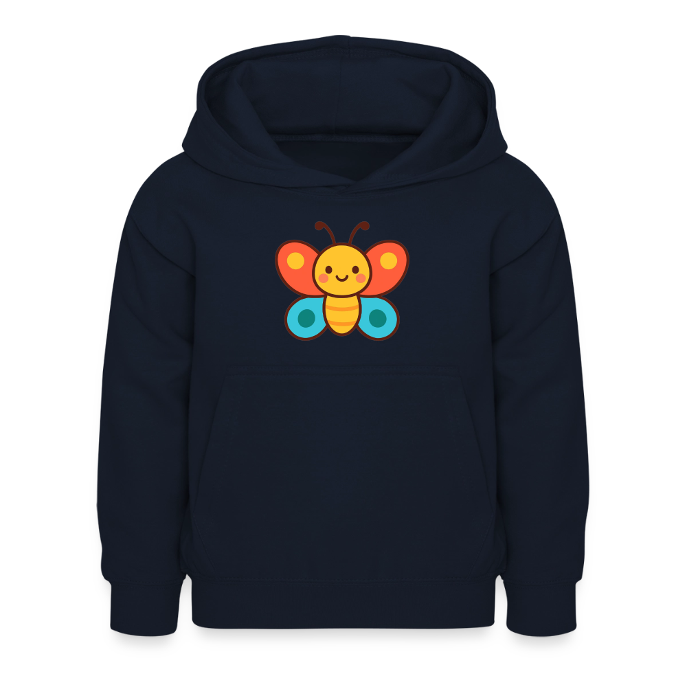 Butterfly Kids Hoodie - Navy