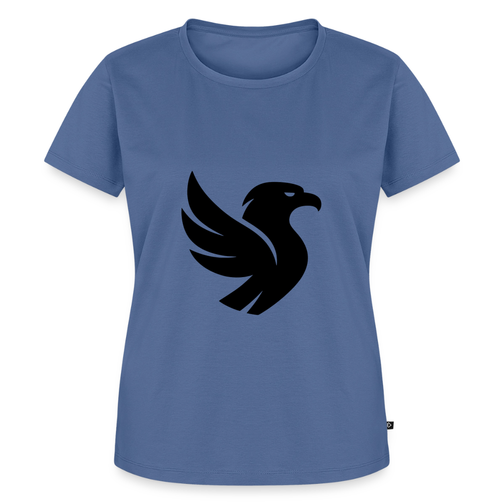 L’Aigle Statement Tee (Onyx) - Taubenblau