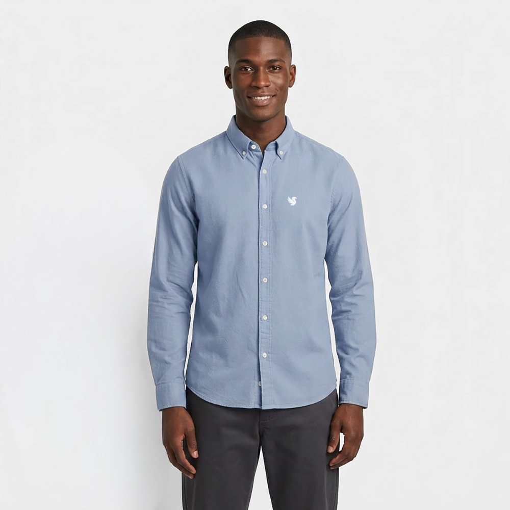 Vellmont Oxford (Ivory) - Carolina Blue