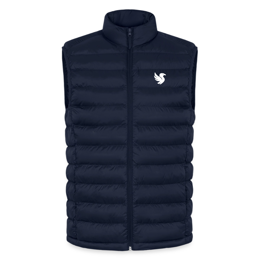 The Horizon Vest (Ivory) - Navy