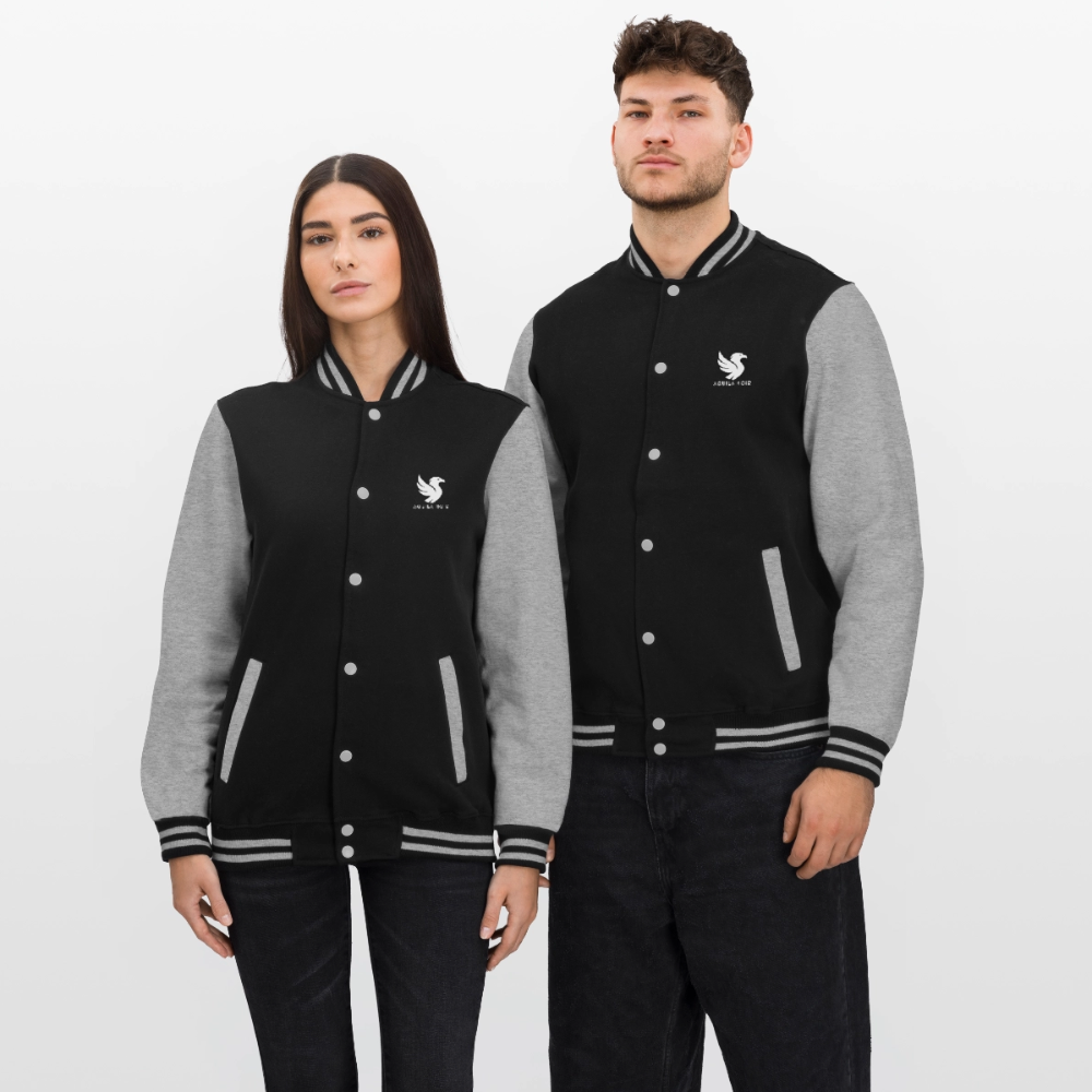 Ivy League (Ivory) - Schwarz/Grau meliert