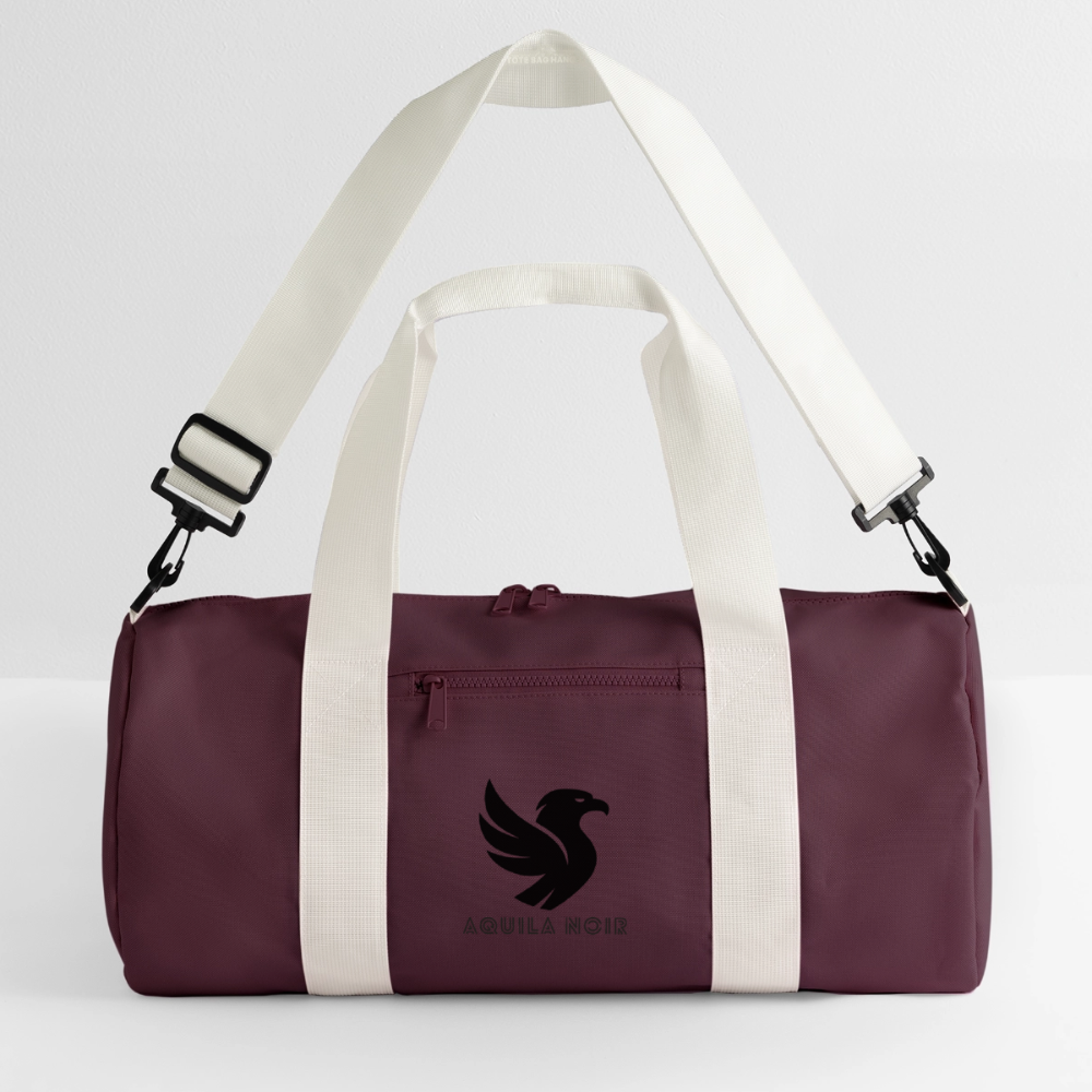 Amour Gym Bag (Onyx) - Bordeaux/Offwhite