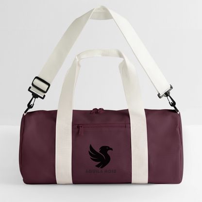 Amour Gym Bag (Onyx) - Bordeaux/Offwhite