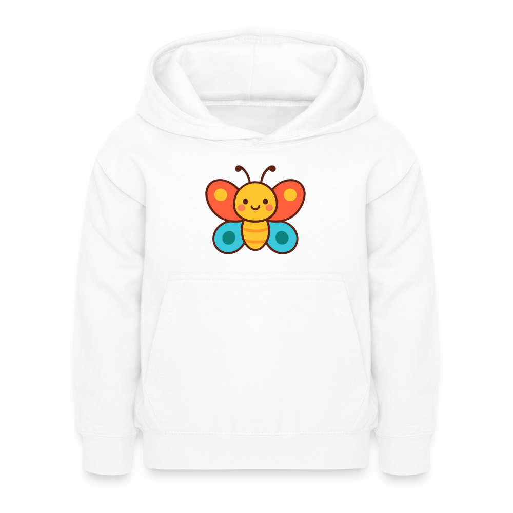 Butterfly Kids Hoodie - Weiß