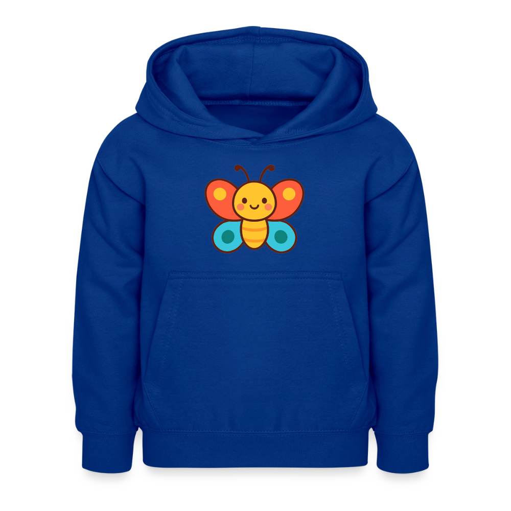 Butterfly Kids Hoodie - Royalblau