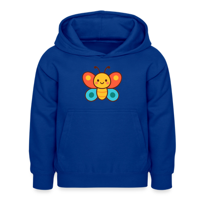 Butterfly Kids Hoodie - Royalblau