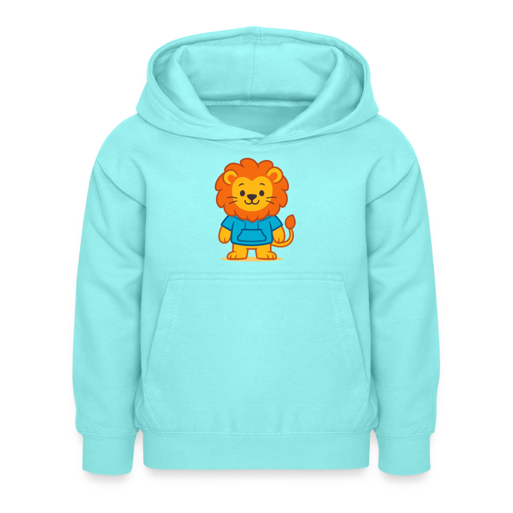 Lion Kids Hoodie - Pfefferminze