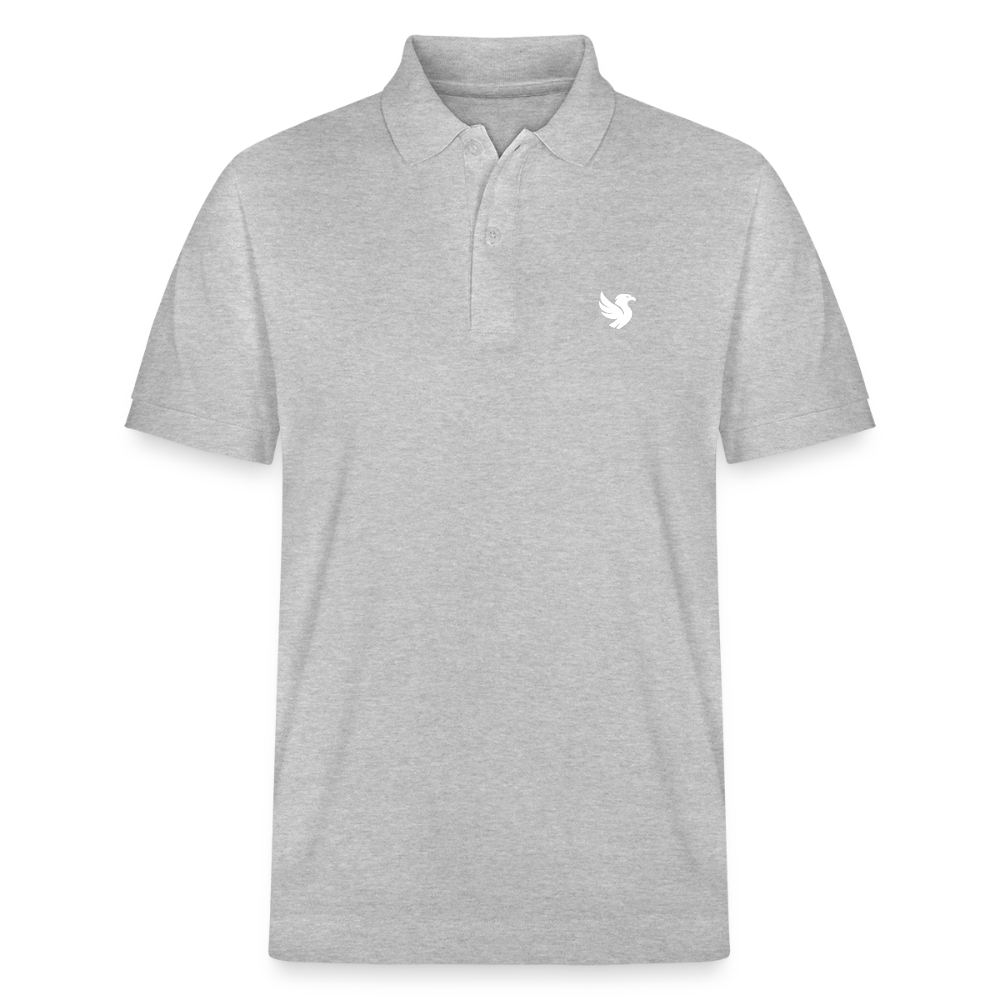 Omnia Piqué Polo (Ivory) - Grau meliert