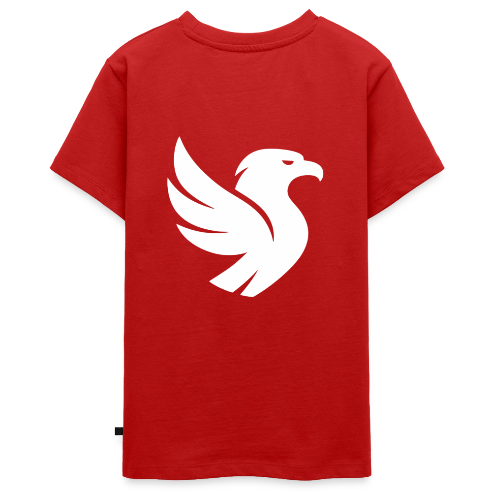 "Big Bird" Backprint Tee - Rot
