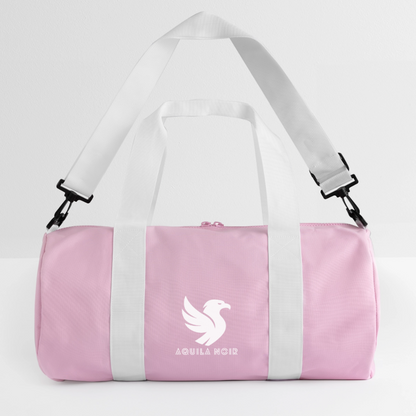 Amour Gym Bag (Ivory) - Rosa/Weiß