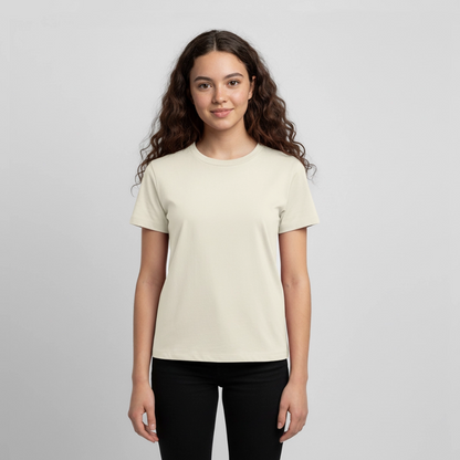 "Big Bird" Backprint Tee - Naturweiß