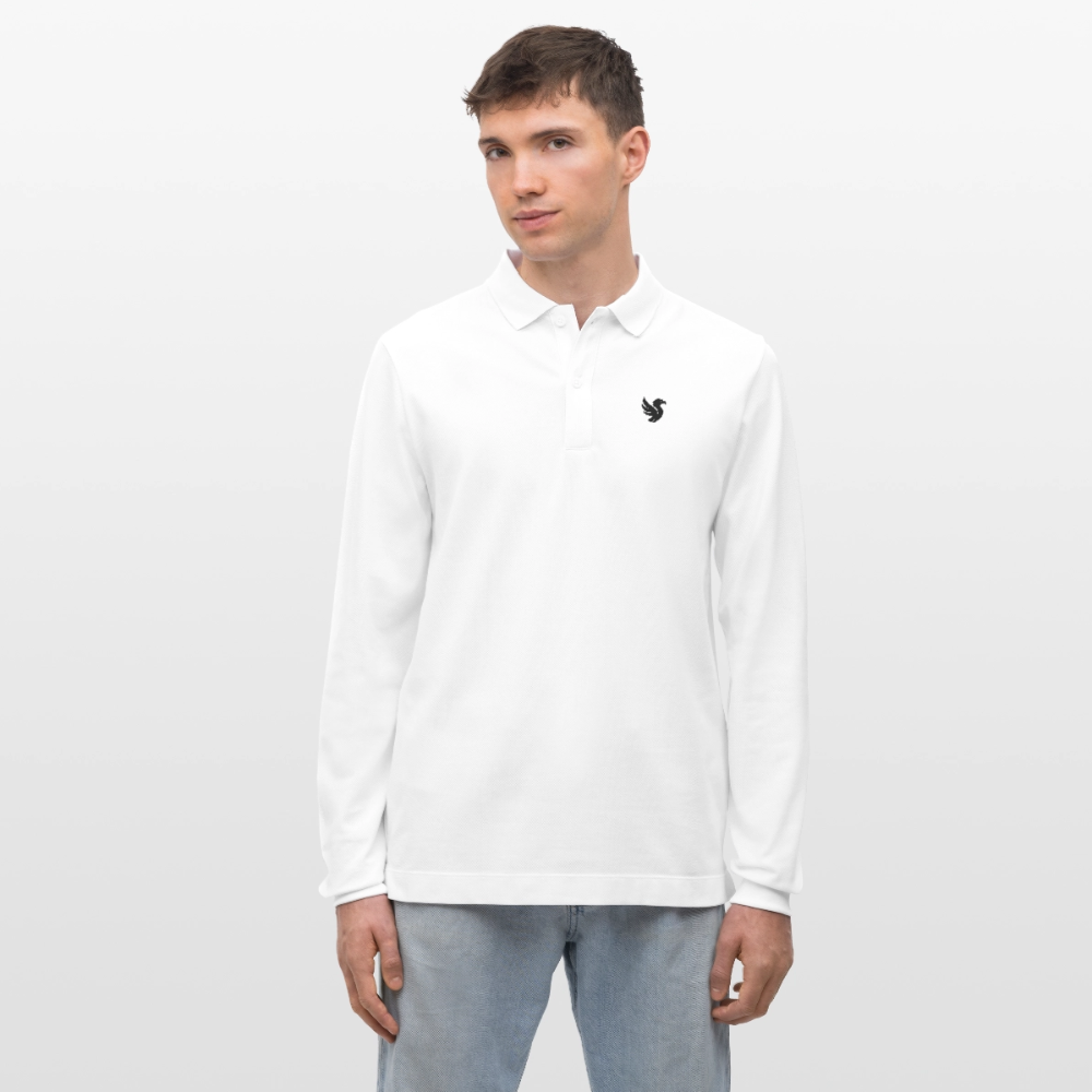 Riviera Piqué Polo (Onyx) - Weiß