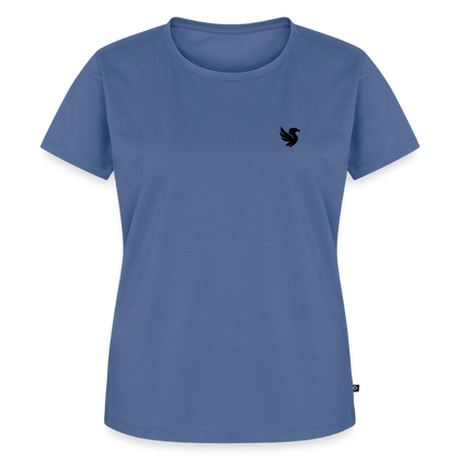 Élise Premium Tee (Onyx) - Taubenblau