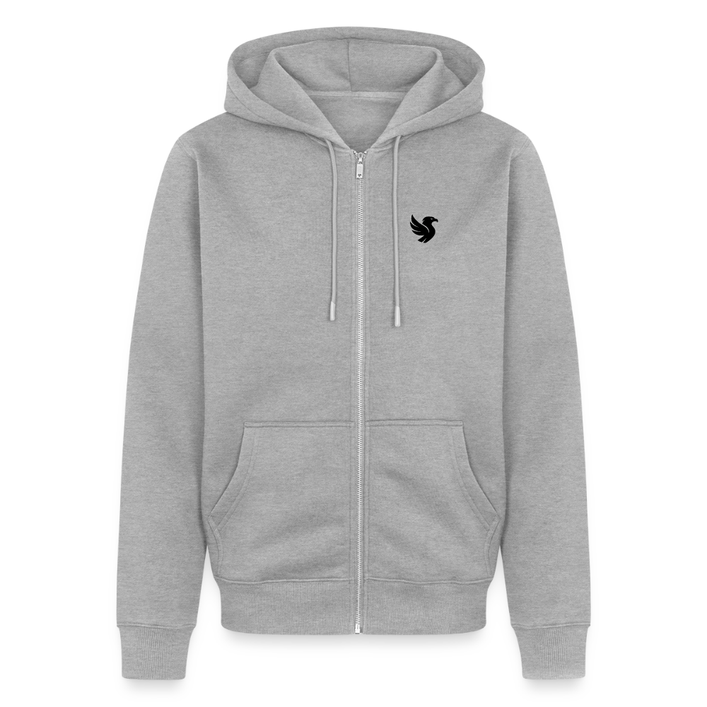 Maison Zip Hoodie (Onyx) - Grau meliert