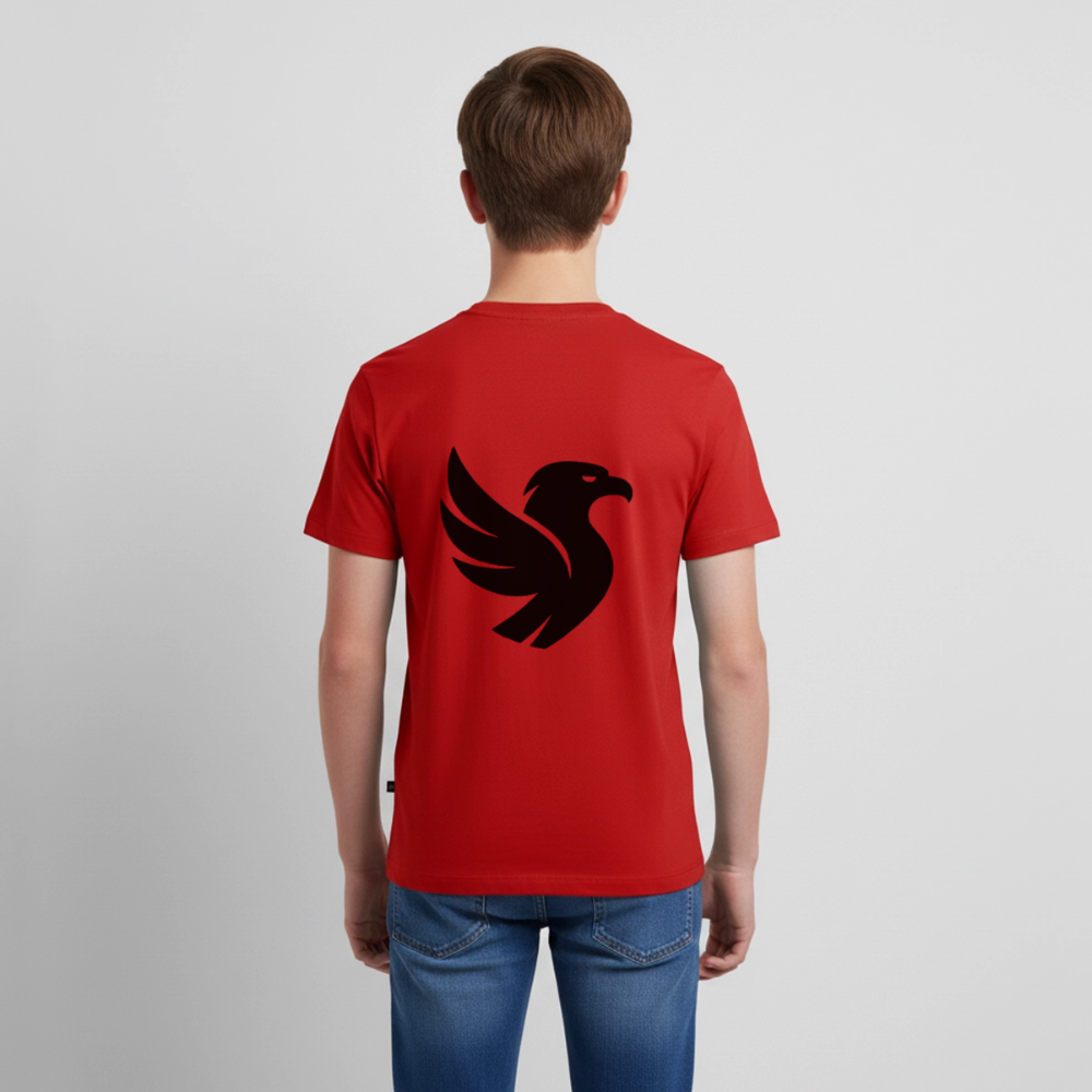"Big Bird" Backprint Tee - Rot