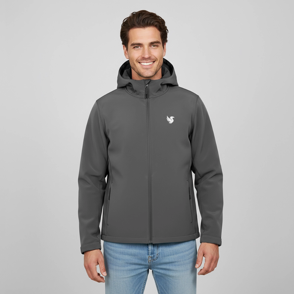 Alpine Tech Jacket (Ivory) - Anthrazit