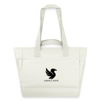 Voyage Tote (Onyx) - Naturweiß