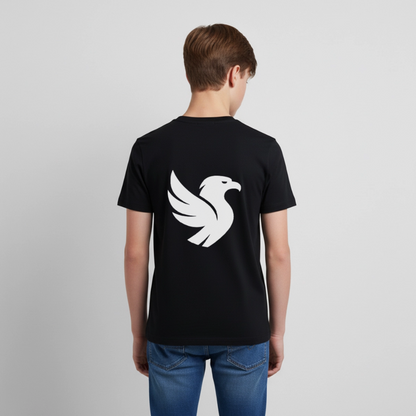 "Big Bird" Backprint Tee - Schwarz