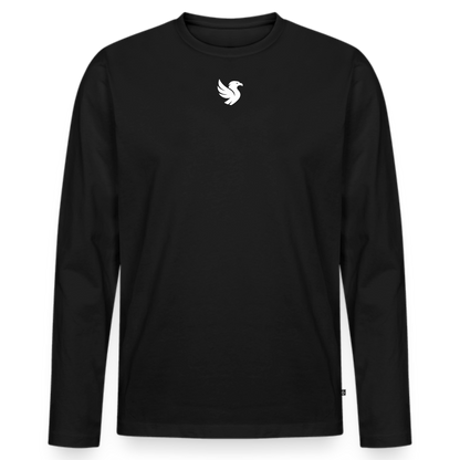 Core Longsleeve (Ivory) - Schwarz