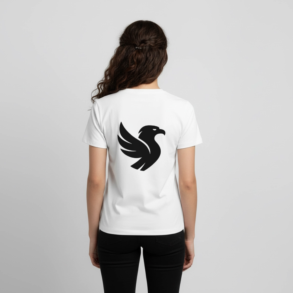 "Big Bird" Backprint Tee - Weiß