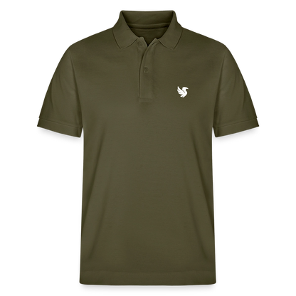 Omnia Piqué Polo (Ivory) - Khaki
