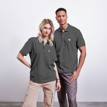 Omnia Piqué Polo (Ivory) - Anthrazit