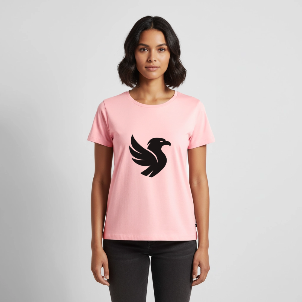 L’Aigle Statement Tee (Onyx) - Rosa