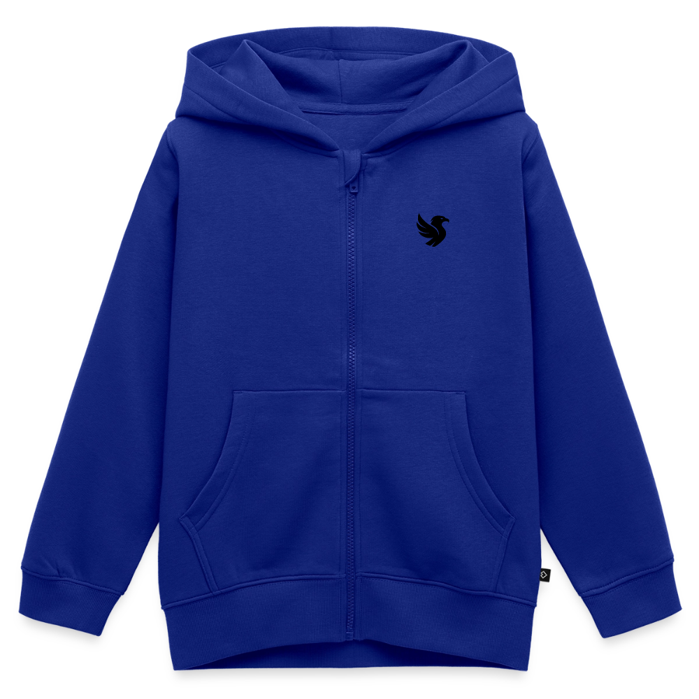 Heritage Kids Zip Hoodie - Royalblau